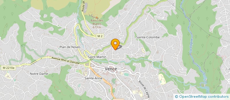 localisation de l'entreprise 390 421 634 à TOURRETTES-SUR-LOUP