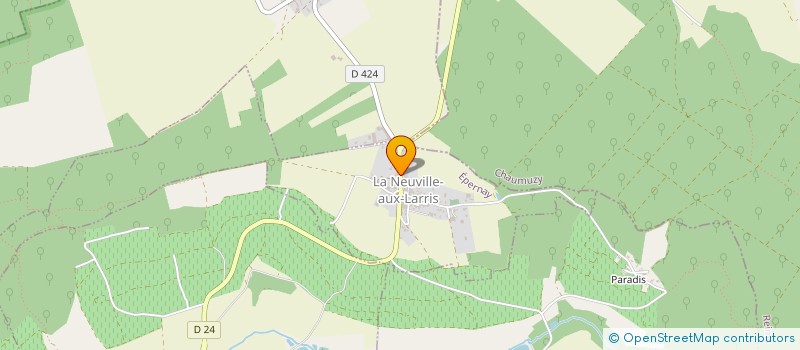 localisation de l'entreprise 390 524 387   LA NEUVILLE-AUX-LARRIS