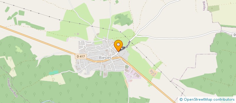 localisation de l'entreprise 390 540 961 à BIESLES