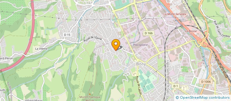 localisation de l'entreprise 390 557 478   CHAMBERY