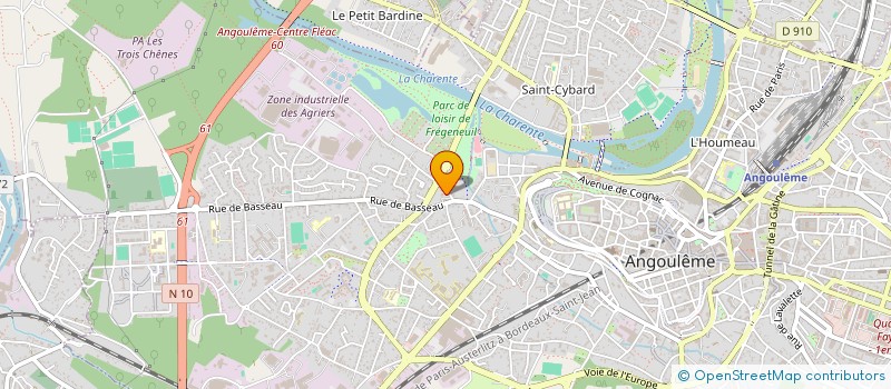 localisation de l'entreprise 390 578 979  à ANGOULEME