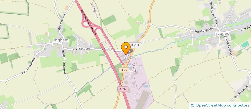 localisation de l'entreprise 390 642 114  à LE CROTOY