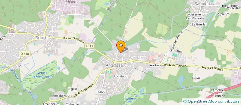 localisation de l'entreprise 390 697 647   ANGRESSE