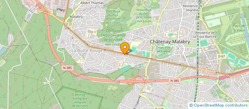 localisation de l'entreprise 390 809 325   CHATENAY-MALABRY