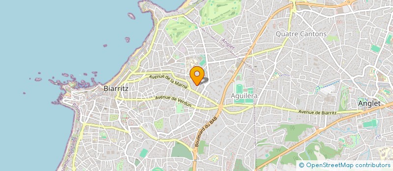 localisation de l'entreprise 390 828 465   BIARRITZ