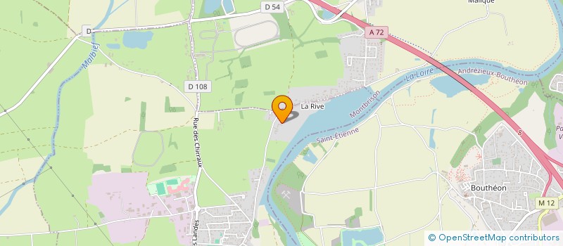 localisation de l'entreprise 390 966 463 à SAINT-CYPRIEN