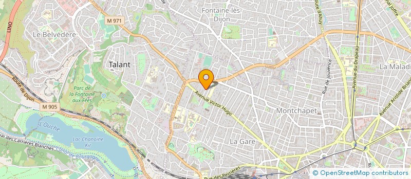 localisation de l'entreprise 391 089 851   DIJON