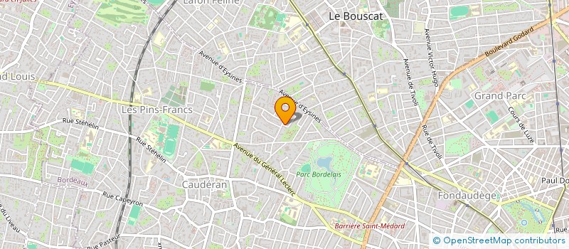 localisation de l'entreprise 391 105 079 à BORDEAUX