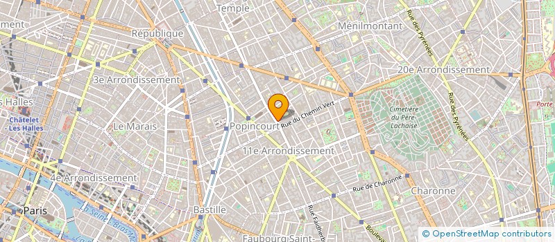 localisation de l'entreprise 391 156 411  à LEVALLOIS-PERRET