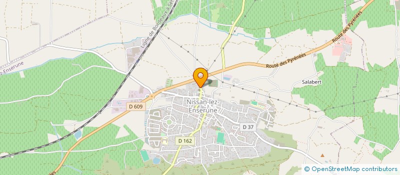 localisation de l'entreprise 391 172 400   NISSAN-LEZ-ENSERUNE