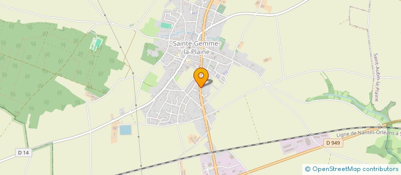 localisation de l'entreprise 391 205 283   SAINTE-GEMME-LA-PLAINE