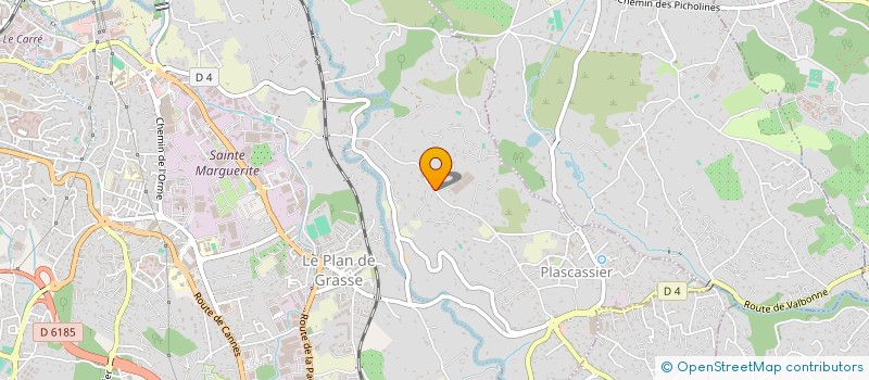 localisation de l'entreprise 391 284 288 à GRASSE