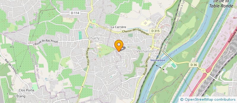 localisation de l'entreprise 391 360 823   VERNAISON