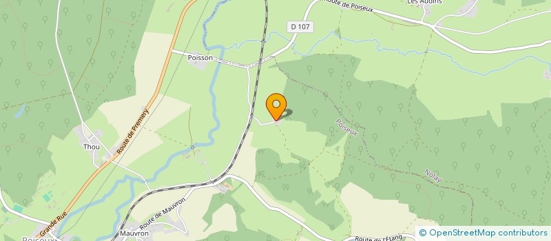 localisation de l'entreprise 391 363 835   MONTIGNY-AUX-AMOGNES