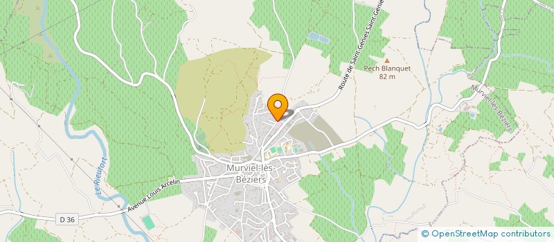 localisation de l'entreprise 391 377 488 à VILLENEUVE-LES-BEZIERS