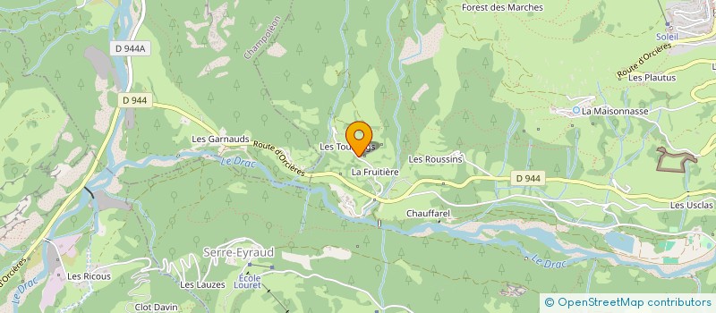 localisation de l'entreprise 391 504 511 à ORCIERES