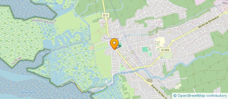 localisation de l'entreprise 391 543 808   LANTON