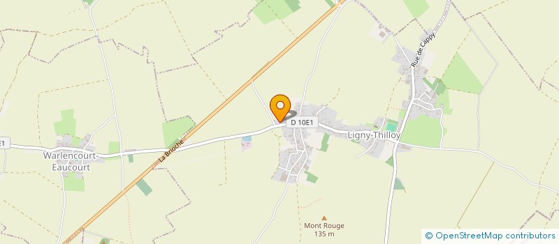 localisation de l'entreprise 391 600 137   LIGNY-THILLOY