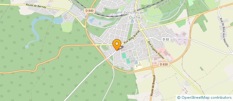 localisation de l'entreprise 391 645 678   CONCHES-EN-OUCHE