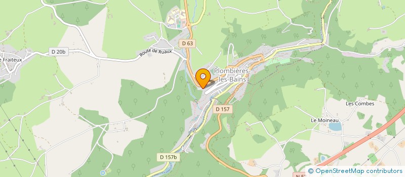 localisation de l'entreprise 391 682 903   PLOMBIERES-LES-BAINS