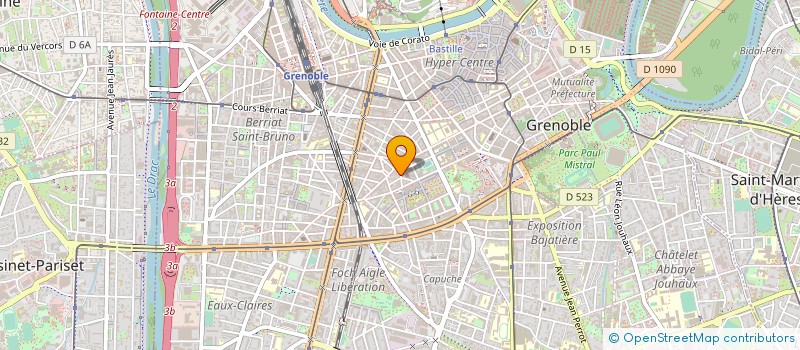 localisation de l'entreprise 391 728 227 à GRENOBLE