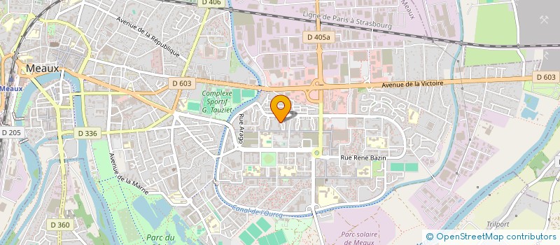 localisation de l'entreprise 391 884 905 à MEAUX