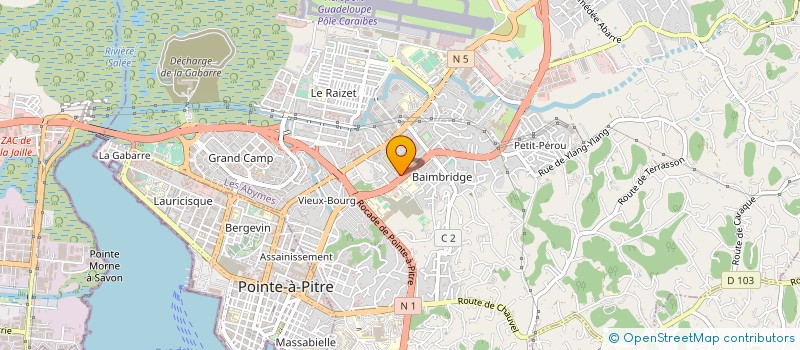 localisation de l'entreprise 391 905 312   LES ABYMES