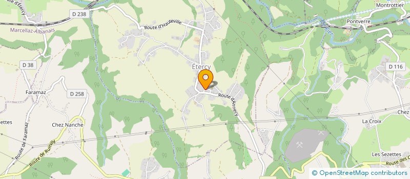 localisation de l'entreprise 391 937 257   ETERCY