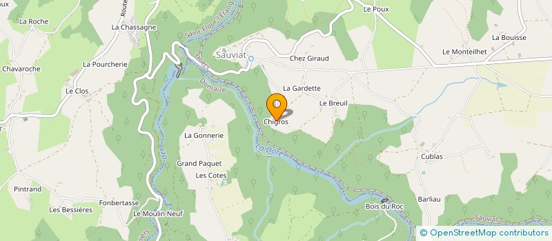 localisation de l'entreprise 391 972 148  à COURPIERE