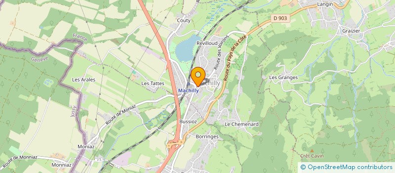 localisation de l'entreprise 392 025 359   MACHILLY