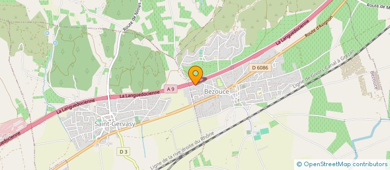 localisation de l'entreprise 392 037 933   BEZOUCE