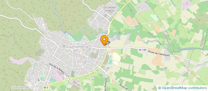 localisation de l'entreprise 392 083 481   COURNONTERRAL