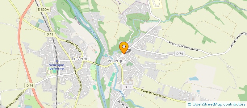 localisation de l'entreprise 392 124 707   SAINT-RAPHAEL