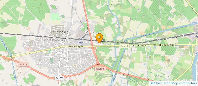 localisation de l'entreprise 392 257 325 à MONTPELLIER