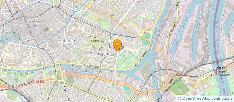 localisation de l'entreprise 392 293 734 à STRASBOURG
