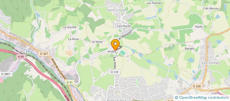 localisation de l'entreprise 392 439 055   SAINT-ROMAIN-DE-POPEY