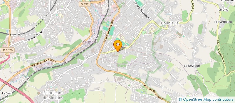 localisation de l'entreprise 392 466 546   COUBLEVIE