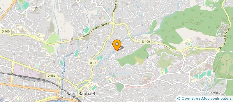 localisation de l'entreprise 392 481 248 à SAINT-RAPHAEL