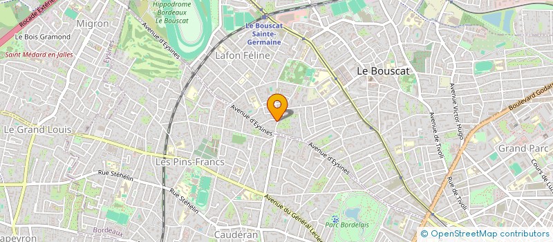 localisation de l'entreprise 392 494 878   SAINT-MEDARD-EN-JALLES