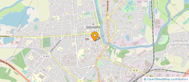 localisation de l'entreprise 392 512 893  à CLICHY