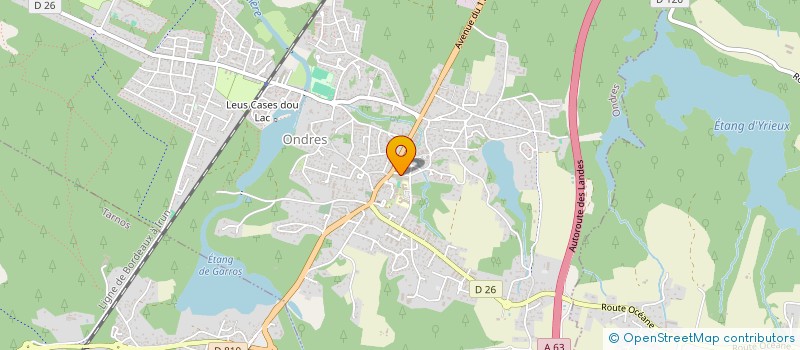 localisation de l'entreprise 392 534 632 à CAPBRETON