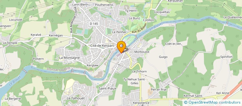 localisation de l'entreprise 392 589 131   HENNEBONT