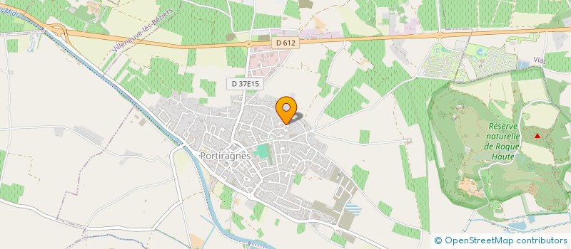 localisation de l'entreprise 392 591 129   PORTIRAGNES