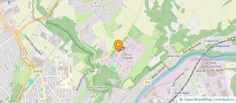 localisation de l'entreprise 392 608 550   ENNERY