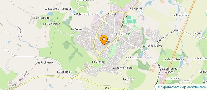 localisation de l'entreprise 392 614 871  à CHOLET