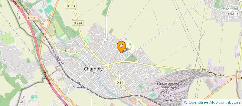 localisation de l'entreprise 392 665 808   CHAMBLY