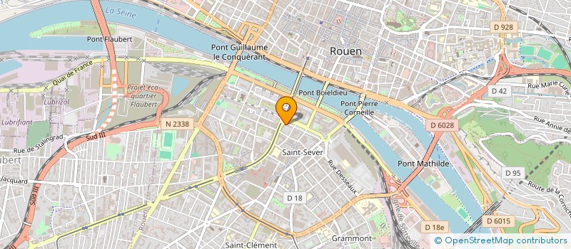 localisation de l'entreprise 392 680 070  à ROUEN
