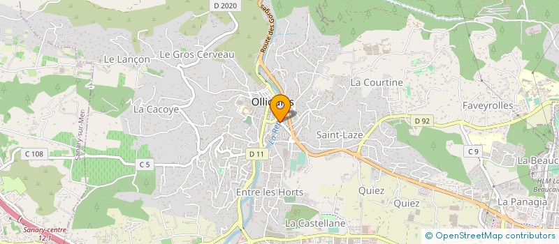 localisation de l'entreprise 392 712 105   LA CIOTAT