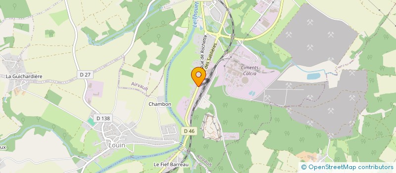 localisation de l'entreprise 392 743 043   AIRVAULT