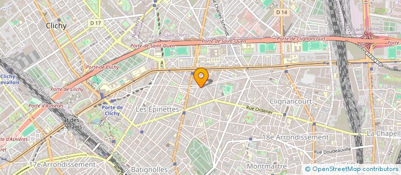 localisation de l'entreprise 392 862 454 à CLICHY-SOUS-BOIS